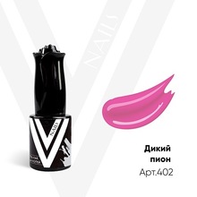 Vogue Nails, Гель-лак - Дикий пион №402 (10 мл.)