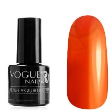 Vogue Nails, Гель-лак витражный - Оранжевый №717 (6 мл.)