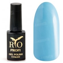 Rio Profi, Гель-лак каучуковый - Светло-синий №144 (7 мл.)