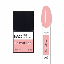 LAC, Paradise - Гель-лак №PR02 (9 ml.)