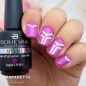 TRAFARETTO, Металлизированные наклейки №GM-07 (Серебро)