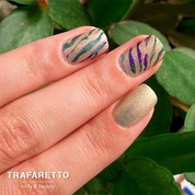 TRAFARETTO, Трафарет для дизайна ногтей - Джунгли