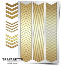 TRAFARETTO, Трафарет для дизайна ногтей - Шевроны