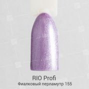 Rio Profi, Гель-лак каучуковый - Фиалковый перламутр №155 (7 мл.)