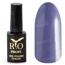 Rio Profi, Гель-лак каучуковый - Сине-фиолетовый перламутровый №157 (7 мл.)