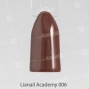 Lianail, Гель-лак Academy - Кофейный №06 (10 мл.)