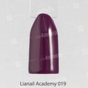 Lianail, Гель-лак Academy - Темный красновато-пурпурный №19 (10 мл.)