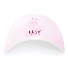 Elsa Professional, LED/UV-Лампа Evolution, с кнопкой 24W (Розовая глянцевая с белым)