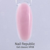 Nail Republic, Gel classic - Гель для моделирования ногтей №08 (30 гр.)