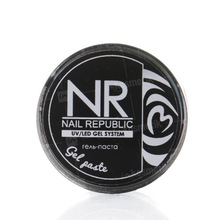 Nail Republic, Гель-паста для дизайна на ногтевой пластине - White (5 гр.)