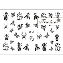 Freedecor, Стикеры для ногтей фольгированные Stf 05
