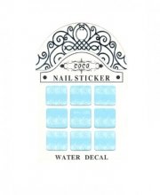 Coco, Nail Sticker - Слайдер-дизайн LW-106