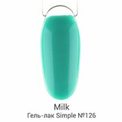Milk, Гель-лак Simple - Vibe №126 (9 мл.)