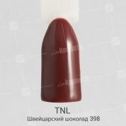 TNL, Гель-лак №398 - Швейцарский шоколад (10 мл.)