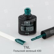 TNL, Гель-лак №430 - Польский зеленый (10 мл.)