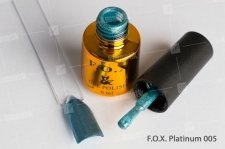 F.O.X, Гель-лак - Platinum 005 (6 ml.)