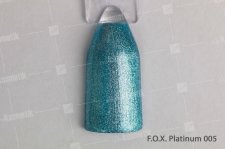 F.O.X, Гель-лак - Platinum 005 (6 ml.)
