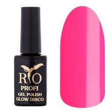 Rio Profi, Люминесцентный гель-лак - Glow Disco №04 (7мл.)