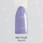 Rio Profi, Каучуковый гель-лак - Grey №07 (7мл.)