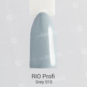 Rio Profi, Каучуковый гель-лак - Grey №10 (7мл.)