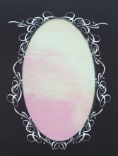 Bluesky, Дизайн - Битое стекло на клеевой основе (Pink)