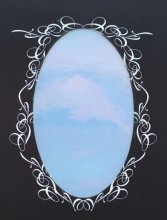 Bluesky, Дизайн - Битое стекло на клеевой основе (Sea-Sky)