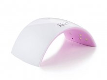 Elsa Professional, UV/LED-Лампа Plus, 36 ватт, с кнопочным таймером (перламутр, розовый внутр.корпус)