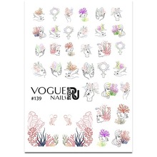 Vogue Nails, Слайдер для дизайна ногтей №139