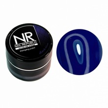 Nail Republic, Краска для стемпинга - Dark-blue (7 гр.)