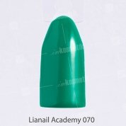 Lianail, Гель-лак Academy - Умеренный синевато-зеленый №A70 (10 мл.)
