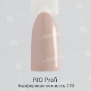 Rio Profi, Гель-лак каучуковый - Фарфоровая нежность №170 (7 мл.)