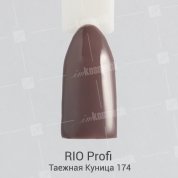 Rio Profi, Гель-лак каучуковый - Таежная Куница №174 (7 мл.)