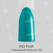 Rio Profi, Гель-лак каучуковый - Персидский зеленый №183 (7 мл.)