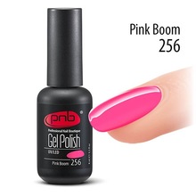 PNB, Гель-лак цвет №256 Pink Boom (8 мл.)