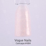 Vogue Nails, Гель-лак с блестками - №684 Сансара (10 мл.)