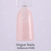 Vogue Nails, Гель-лак с блестками - №686 Забвение (10 мл.)
