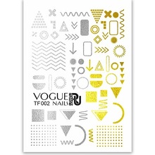 Vogue Nails, Слайдер Фольгированный №TF002