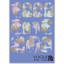 Vogue Nails, Слайдер для дизайна ногтей №128