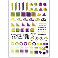 Vogue Nails, Слайдер для дизайна ногтей №132