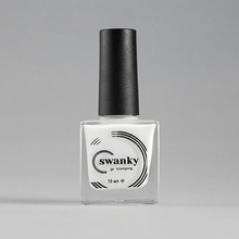 Swanky Stamping, Лак для стемпинга - Белый №002 (10 мл.)