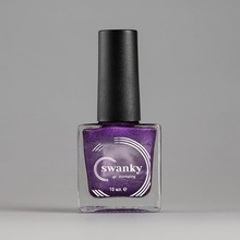Swanky Stamping, Лак для стемпинга Metallic - Фиолетовый №11 (10 мл.)