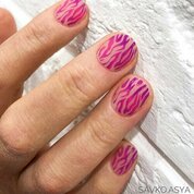 Swanky Stamping, Лак для стемпинга - Неоновая маджента №S22 (6 мл.)