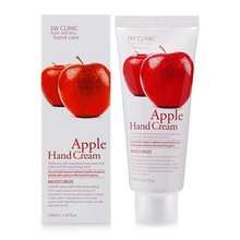 3W CLINIC, Moisturizing Apple Hand Cream - Увлажняющий крем для рук с экстрактом яблока (100 мл.)