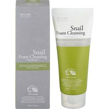 3W CLINIC, Snail Foam Cleansing - Пенка для умывания с улиточным муцином (100 мл.)
