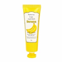 FarmStay, I Am Real Fruit Banana Hand Cream - Крем для рук с экстрактом банана (100 г.)