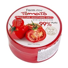FarmStay, Tomato Moisture & Soothing Gel - Многофункциональный гель с экстрактом томата (300 мл.)
