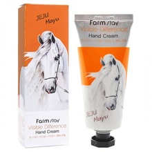 FarmStay, Visible Difference Hand Cream Jeju Mayu - Крем для рук с лошадиным маслом (100 мл.)