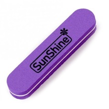 SunShine, Минибаф овальный 180/240 грит (фиолетовый, 20 шт.)