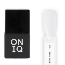 ONIQ, Гель-лак для покрытия ногтей - Pantone: Snow white OGP-001 (10 мл.)