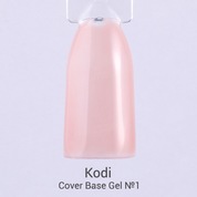 Kodi, Cover Base Gel - Камуфлирующее базовое покрытие №01 (7 ml.)